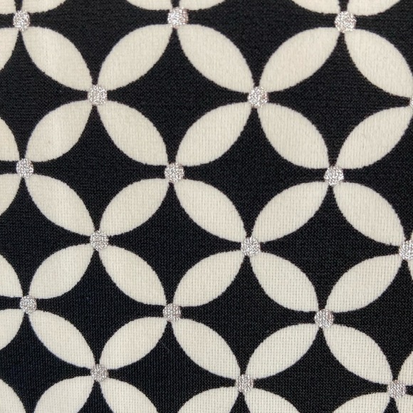 Swim Solutions Womens Swim Dress‎ Size 14 Black White Lined Modest Tummy Control - Picture 10 of 12